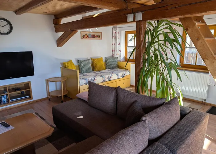 Ferienwohnung Mit Charme Und Blick Auf Dinkelsbuehl